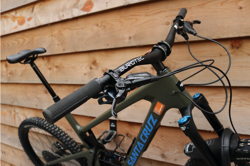 Current Demo Bike - Santa Cruz Bronson C S Model - XLarge - 2022 - Moss Green-6